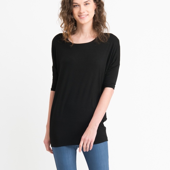 Black Dolman Tunic - Picture 3 of 4
